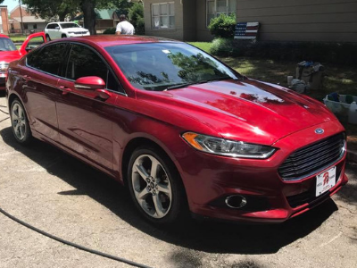 detailed red car